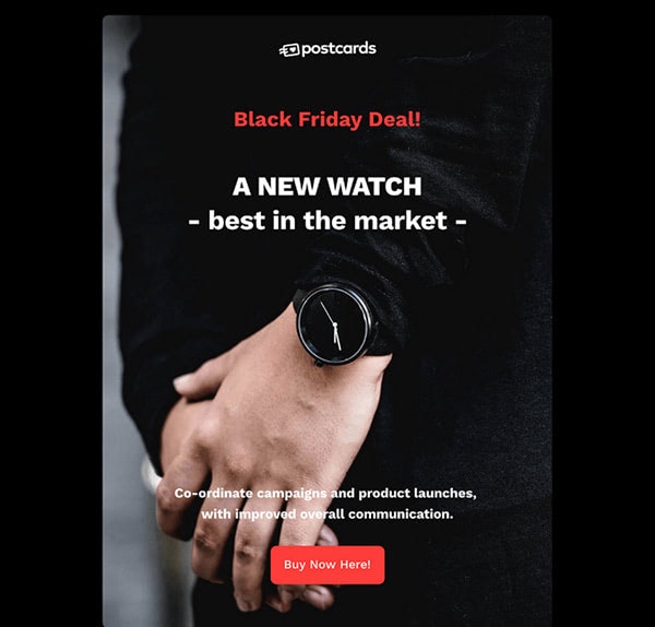 Free Black Friday HTML Email Newsletter Template