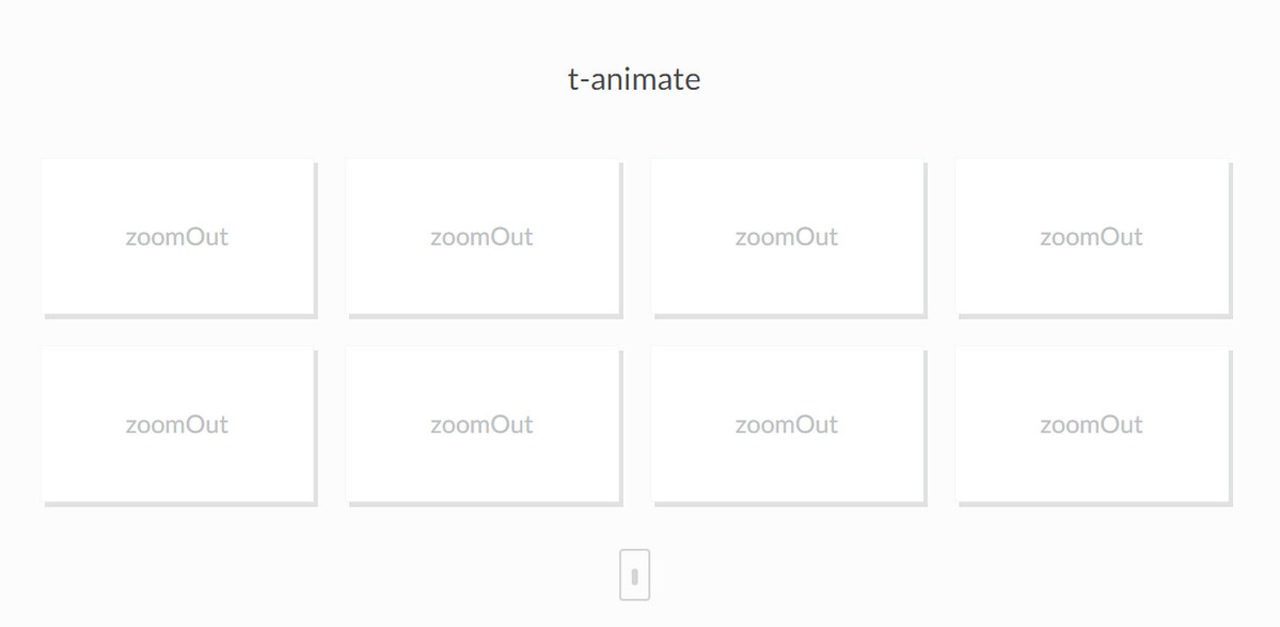 Tool for scrolling animation