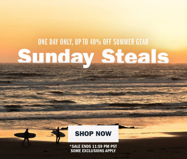 Sunday Steals from Huckberry