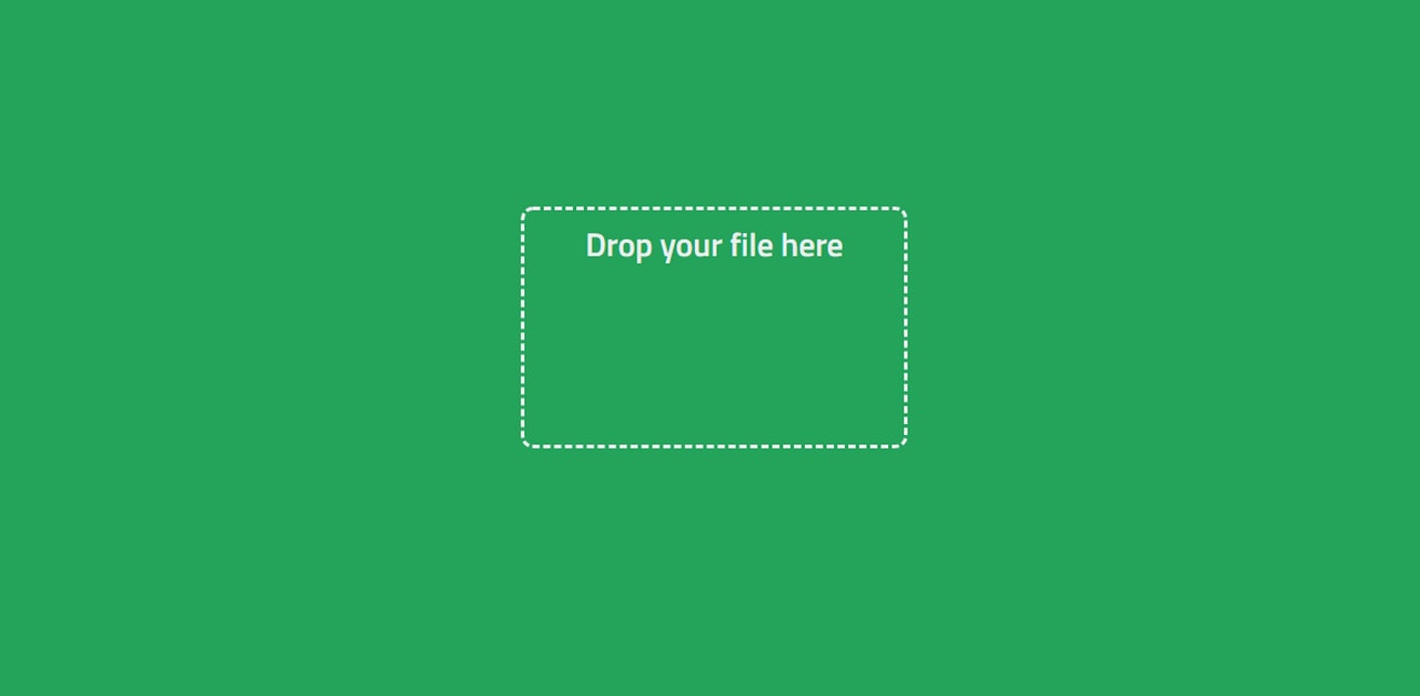 A Simple File Uploader yet with a Nifty Design