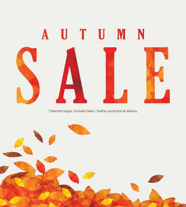 Fall Sale Email Newsletter